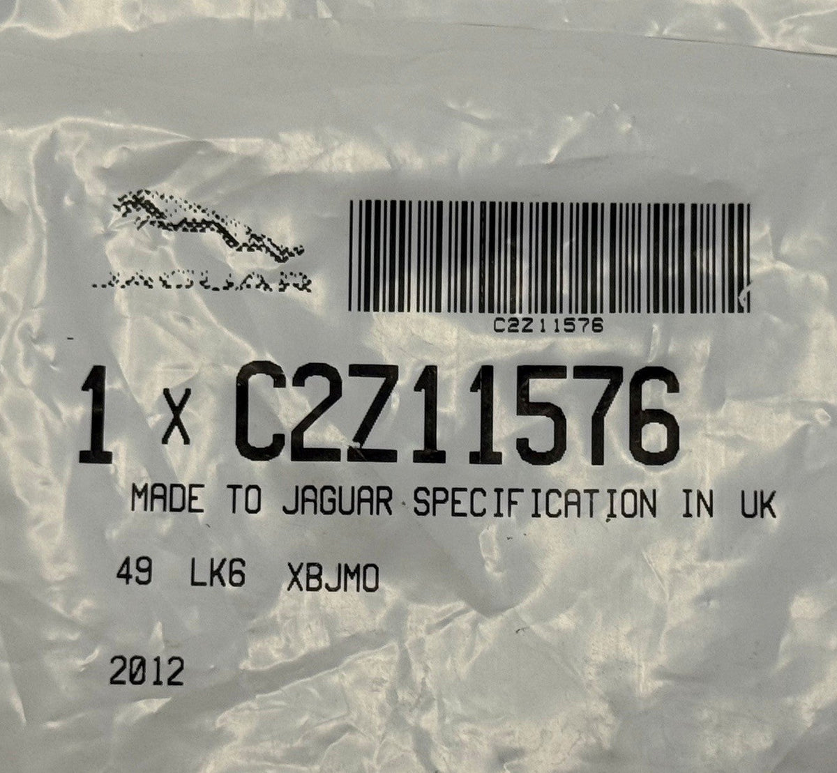 Jaguar RETAINING CLIP C2Z11576