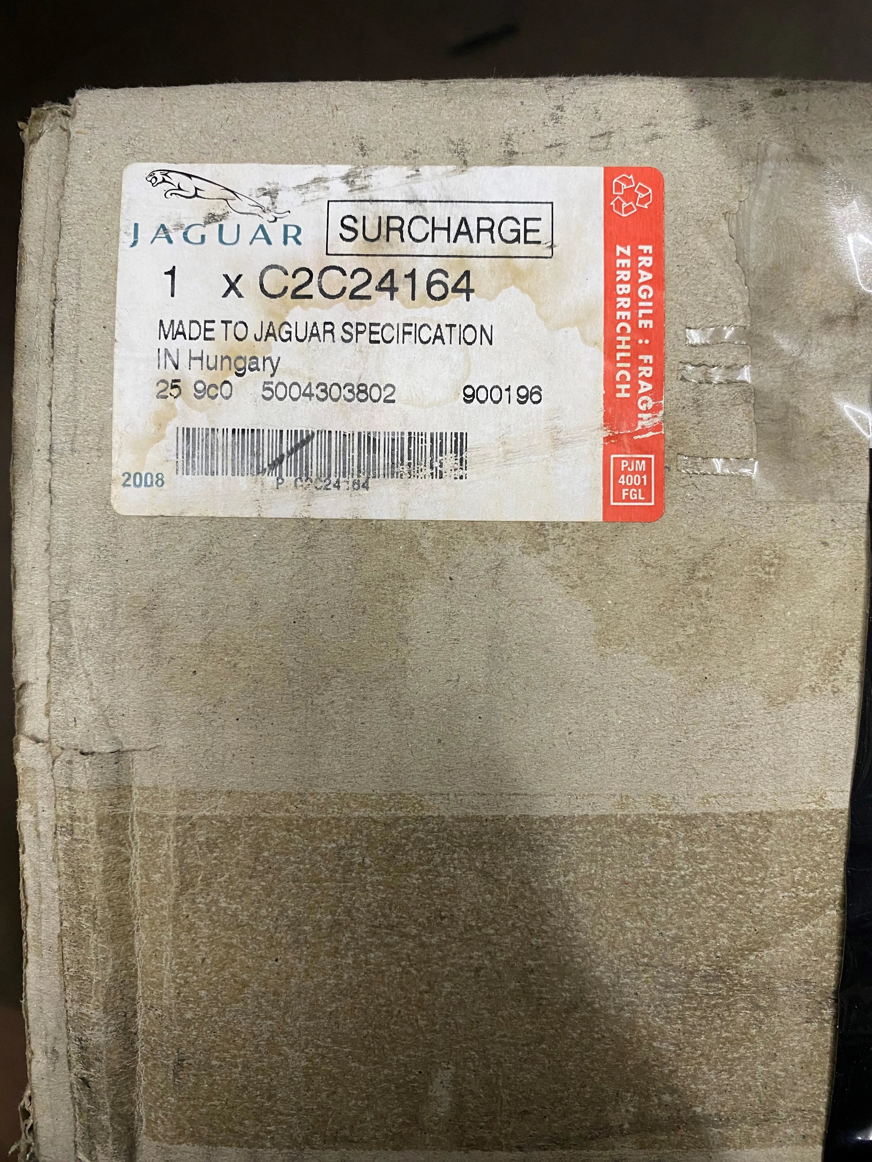 JAGUAR FUEL PUMP C2C24164-Jaguar-Sovereign Auto
