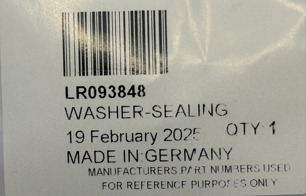 Land Rover, Range Rover INJECTOR SEAL LR093848