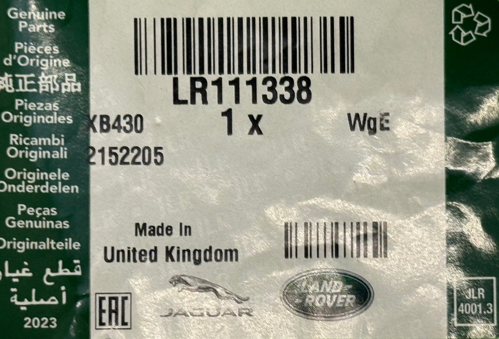 Land Rover, Range Rover EXHAUST CLAMP LR111338