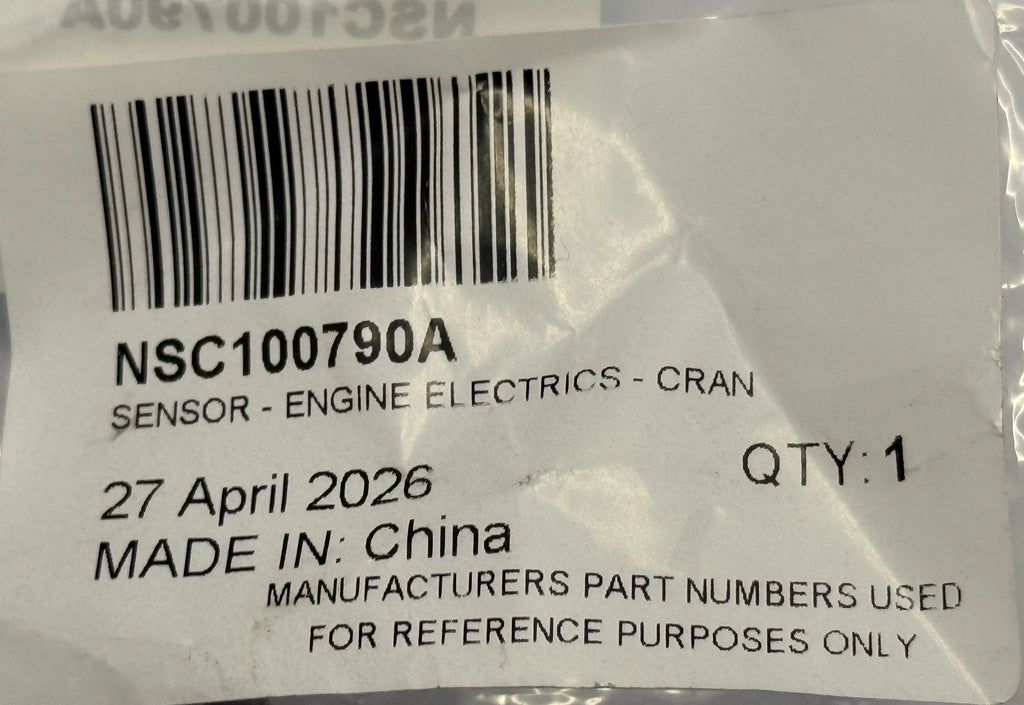 Land Rover CRANK ANGLE SENSOR NSC100790