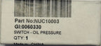 Land Rover OIL PRESSURE SWITCH NUC10003