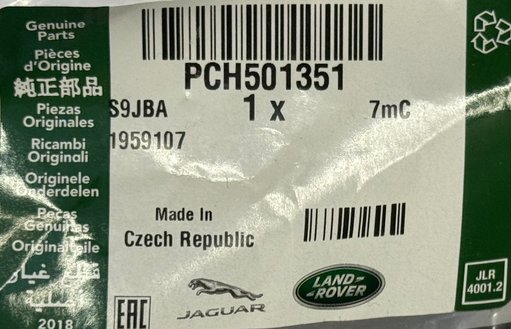 Land Rover, Range Rover WATER OUTLET HOSE PCH501351