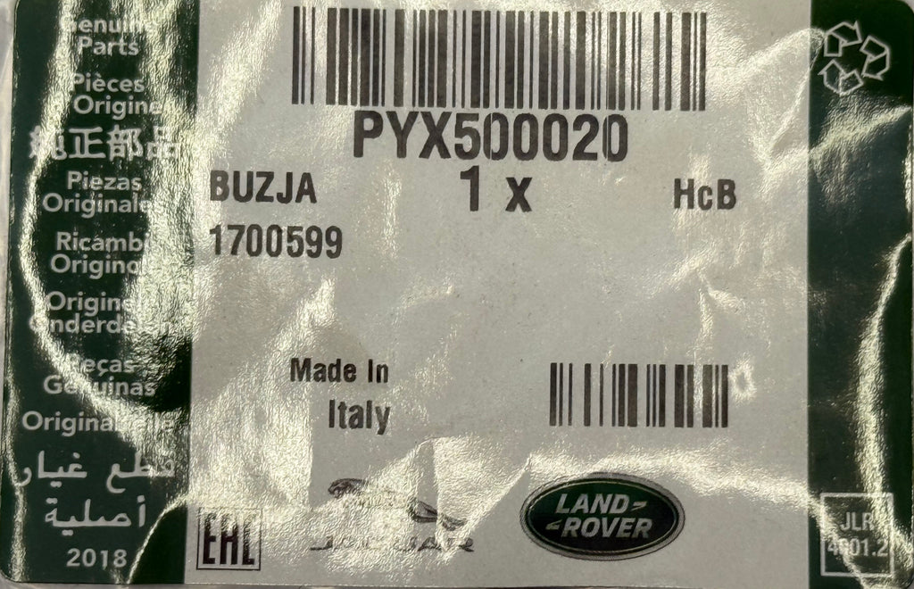 Land Rover, Range Rover O'RING TRANSMISSON COOLER PYX500020