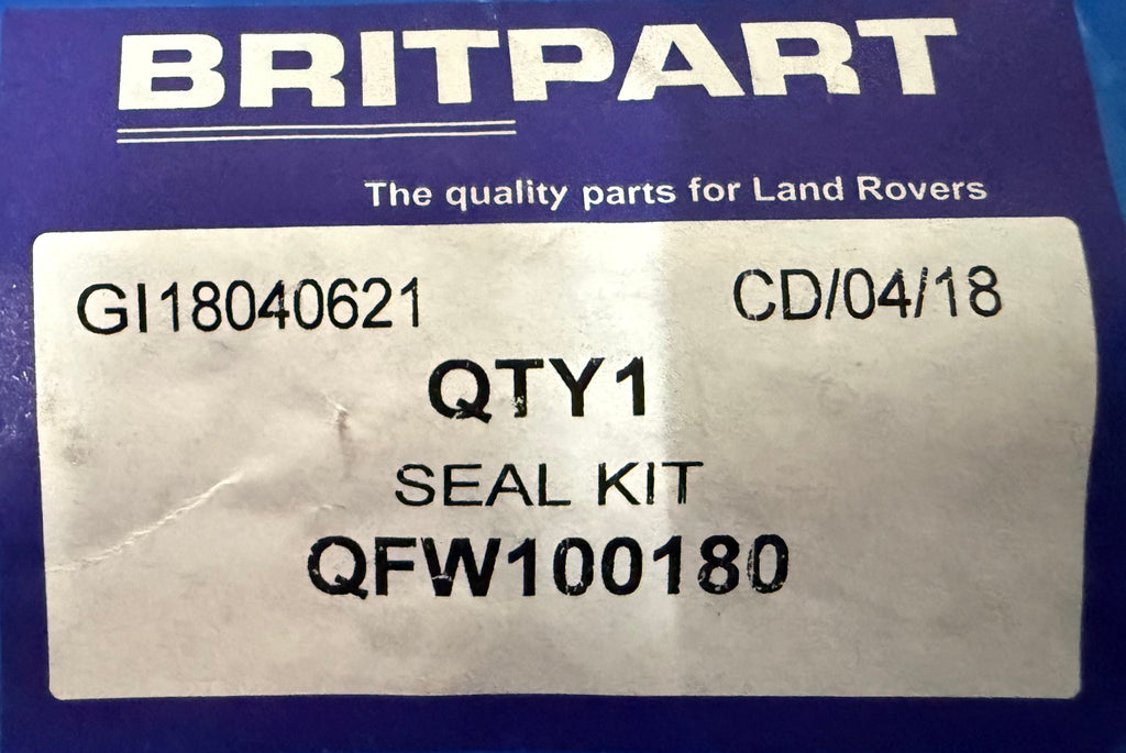 Land Rover STEERING BOX SEAL KIT QFW100180