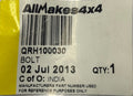 Land Rover, Range Rover BOLT QRH100030