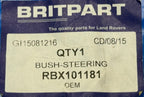 Land Rover BUSH ROLL BAR RBX101181