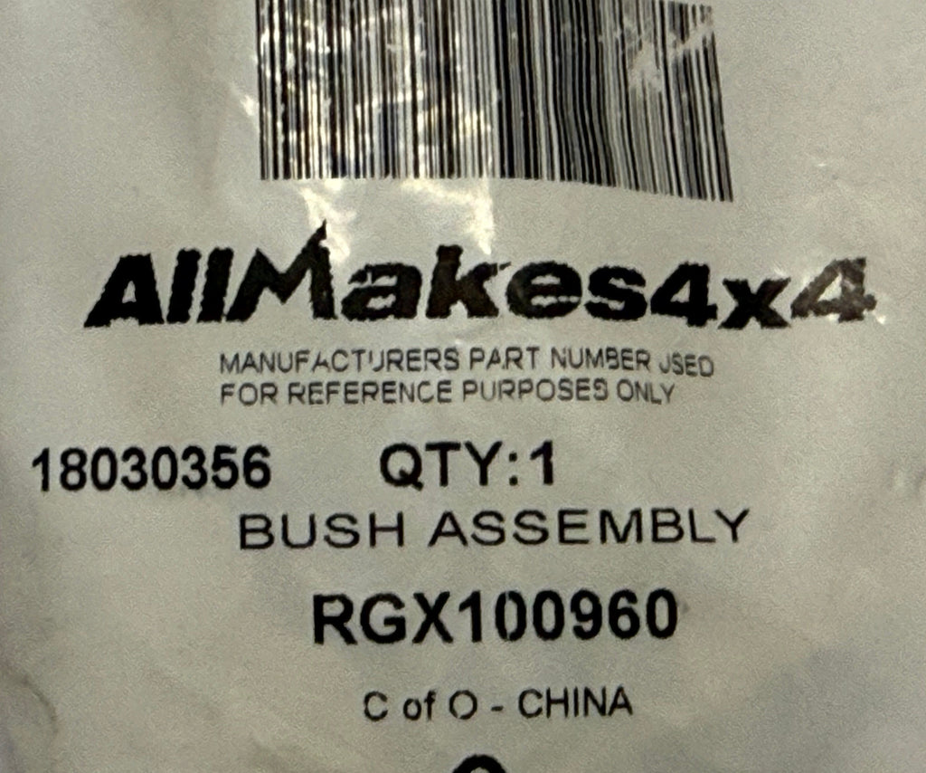 Land Rover DIFF BUSH RGX100960