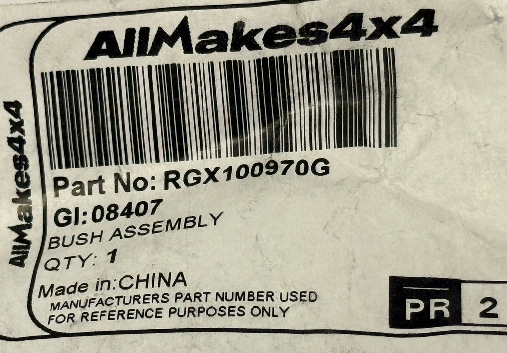 Land Rover TRANSVERSE LINK BUSH RGX100970