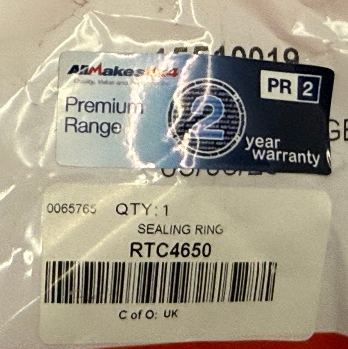 Land Rover, Range Rover TRANSMISSION OUTPUT SEAL RTC4650