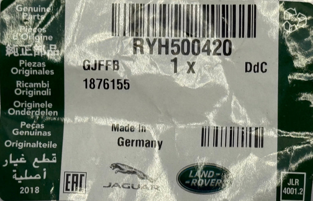 Land Rover, Range Rover NUT RYH500420