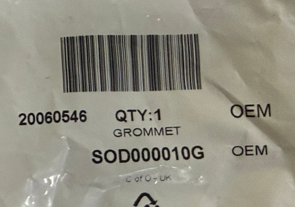 Land Rover, Range Rover REAR ROTOR GROMMET SOD000010