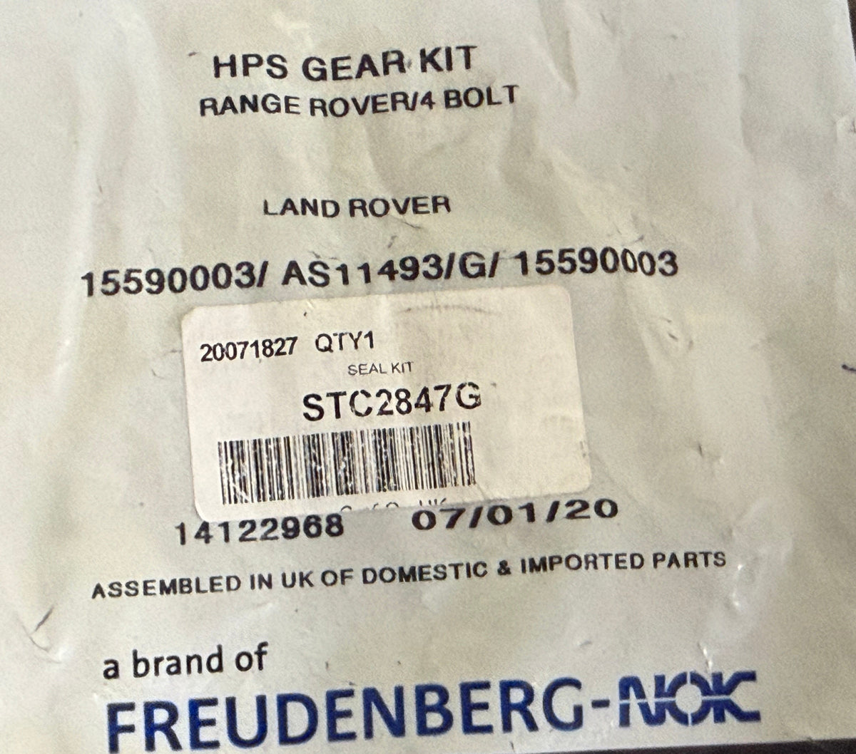 Land Rover, Range Rover POWER STEERING BOX SEAL KIT STC2847