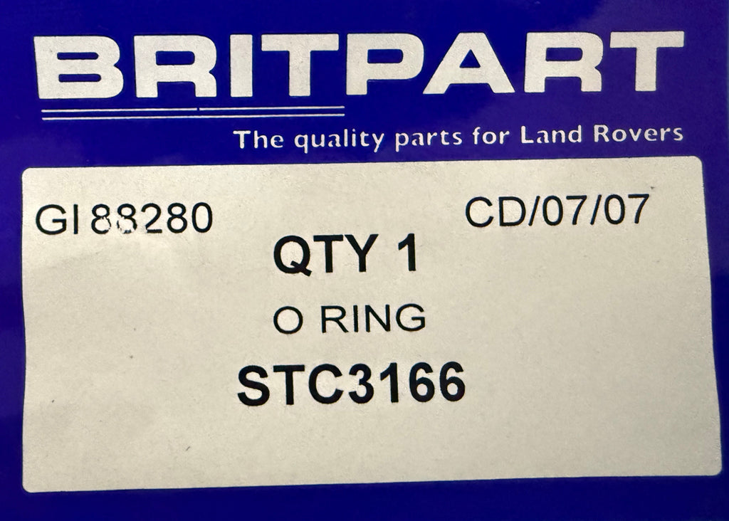 Land Rover, Range Rover HEATER MATRIX O'RING STC3166