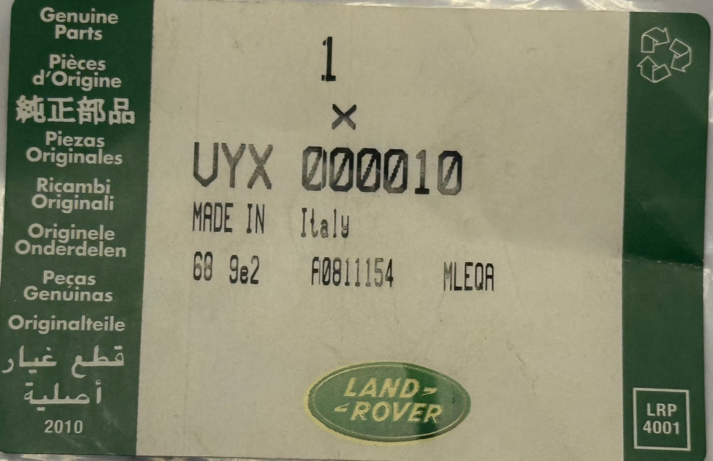 Range Rover O'RING VYX000010