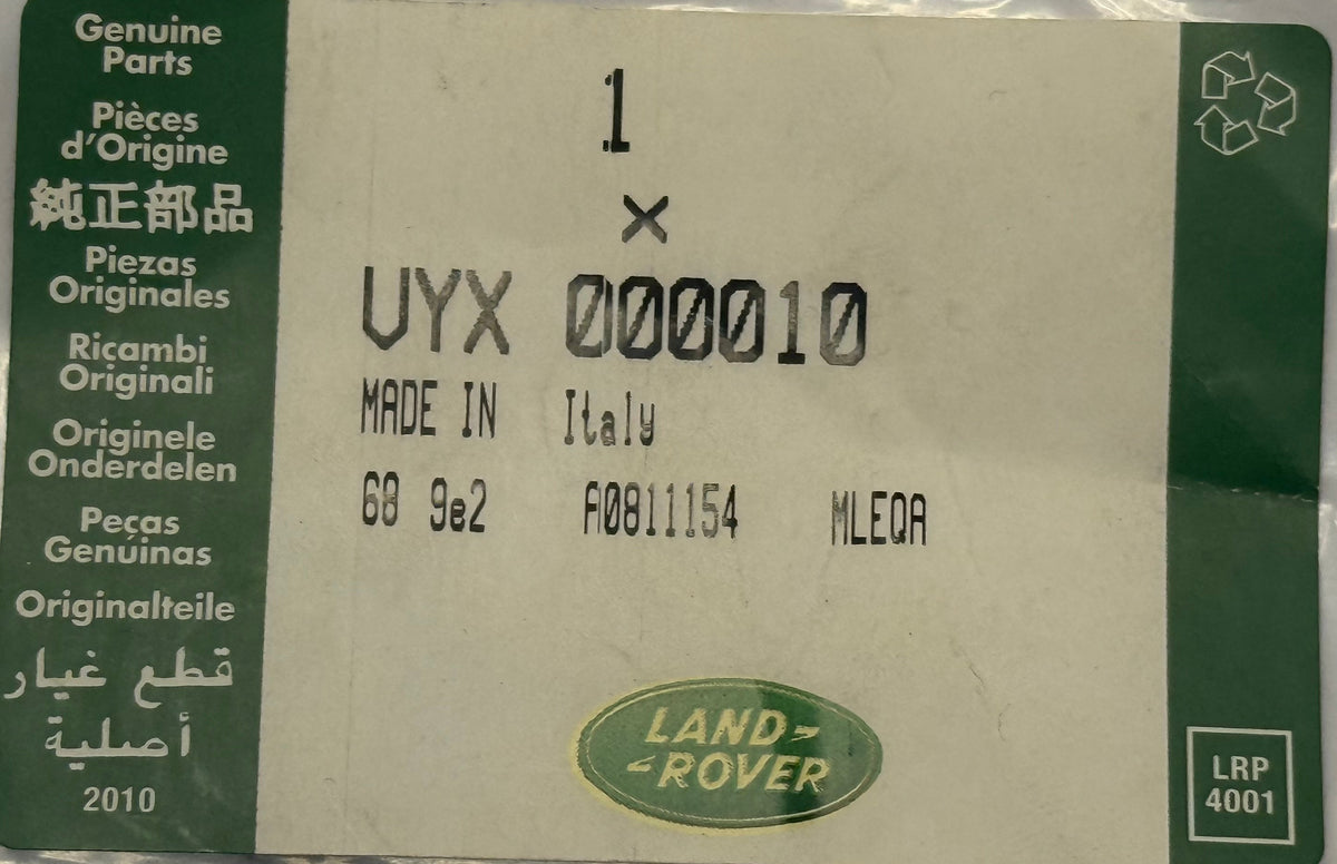 Range Rover O'RING VYX000010