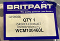 Land Rover, Range Rover GASKET WCM100460L