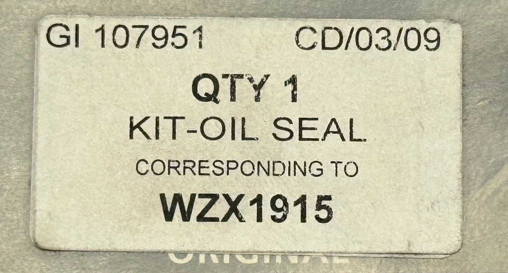 Land Rover CRANK SEAL WZX1915
