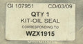 Land Rover CRANK SEAL WZX1915
