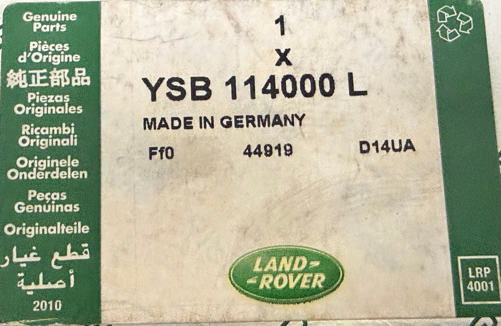 Land Rover LINK LEAD CRANK SENSOR YSB114000L