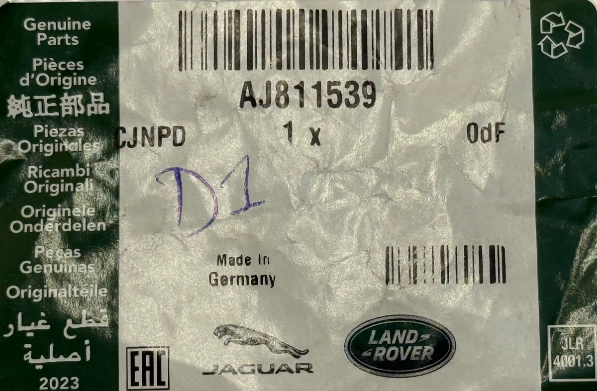 Jaguar O'RING AJ811539