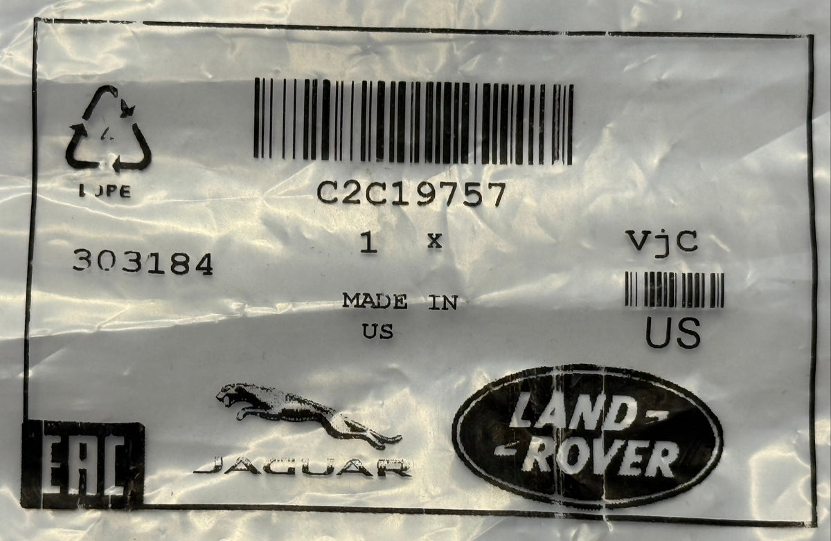 Jaguar INJECTOR SEAL C2C19757