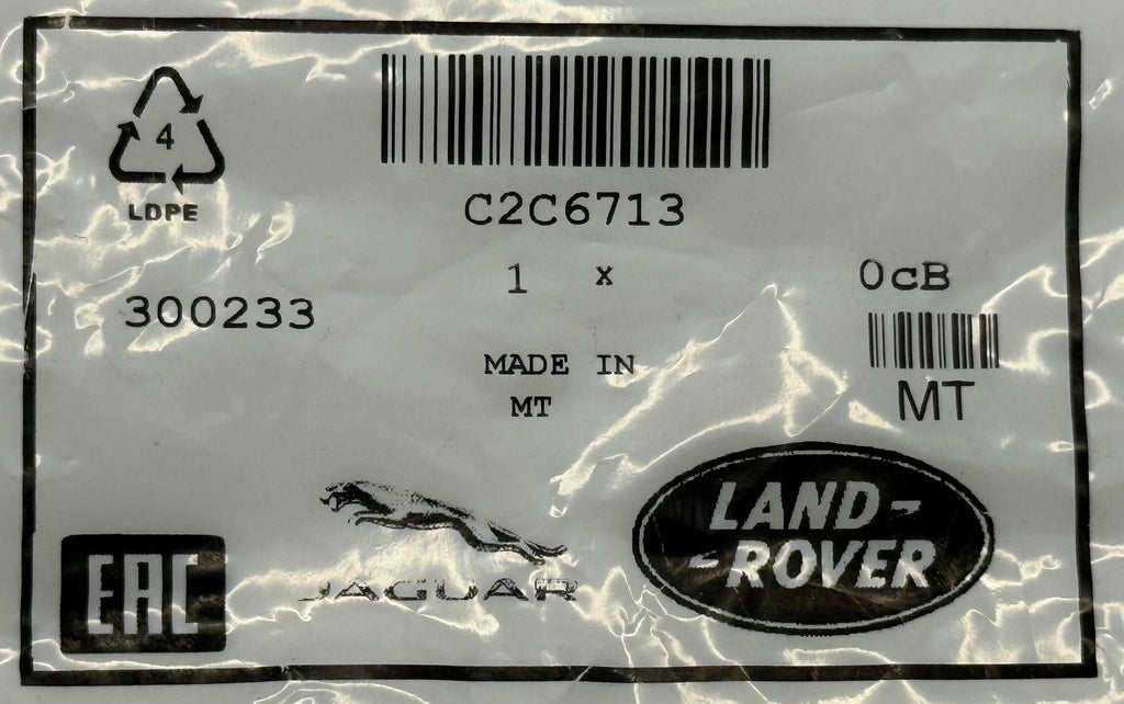 Jaguar O'Ring C2C6713