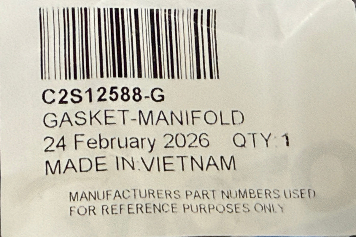 Jaguar INLET MANIFOLD GASKET C2S12588