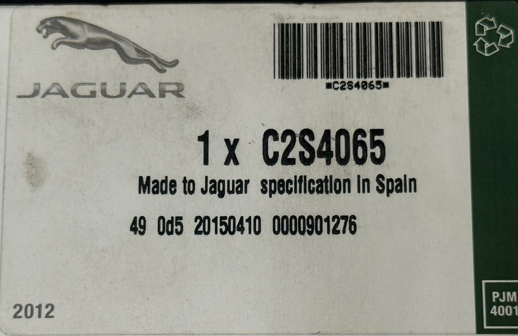 Jaguar Windscreen Washer PUMP C2S4065