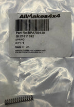 Land Rover, range rover FUEL FLAP SPRING BPA780120