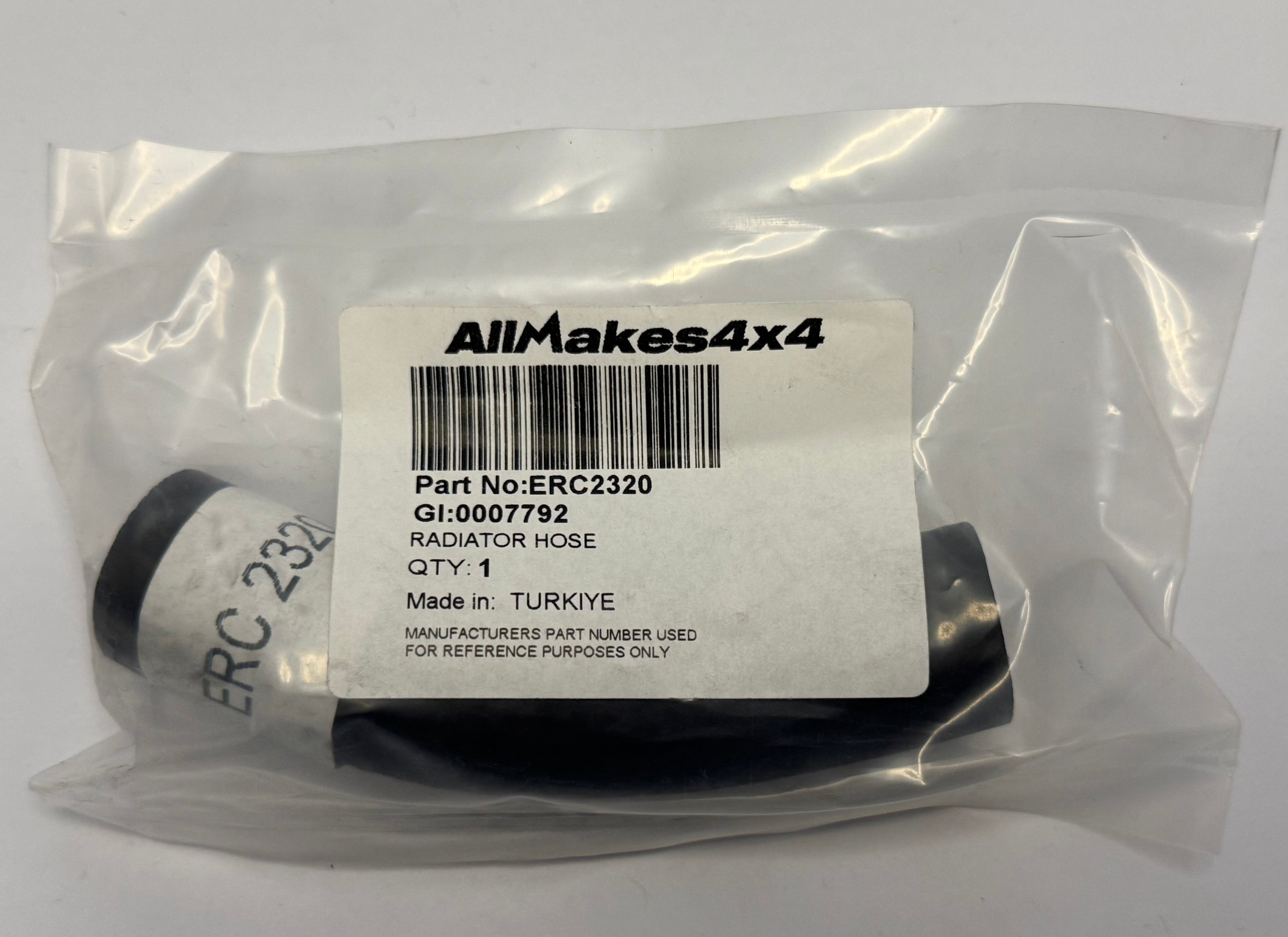 Land Rover, Range Rover ERC2320 WATER PUMP BYPASS HOSE