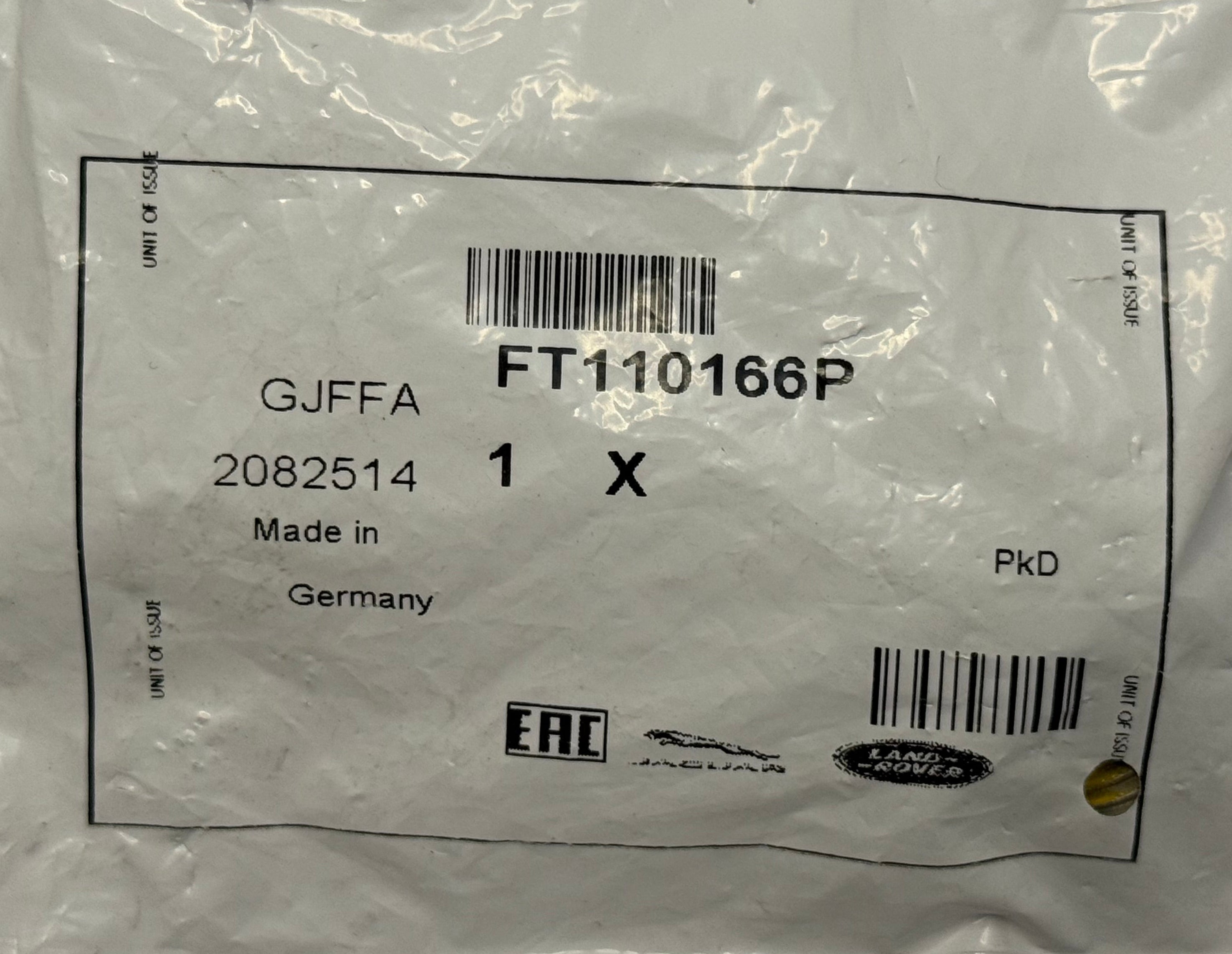 Land Rover, Range Rover TORQUE CONVERTER BOLT FT110166