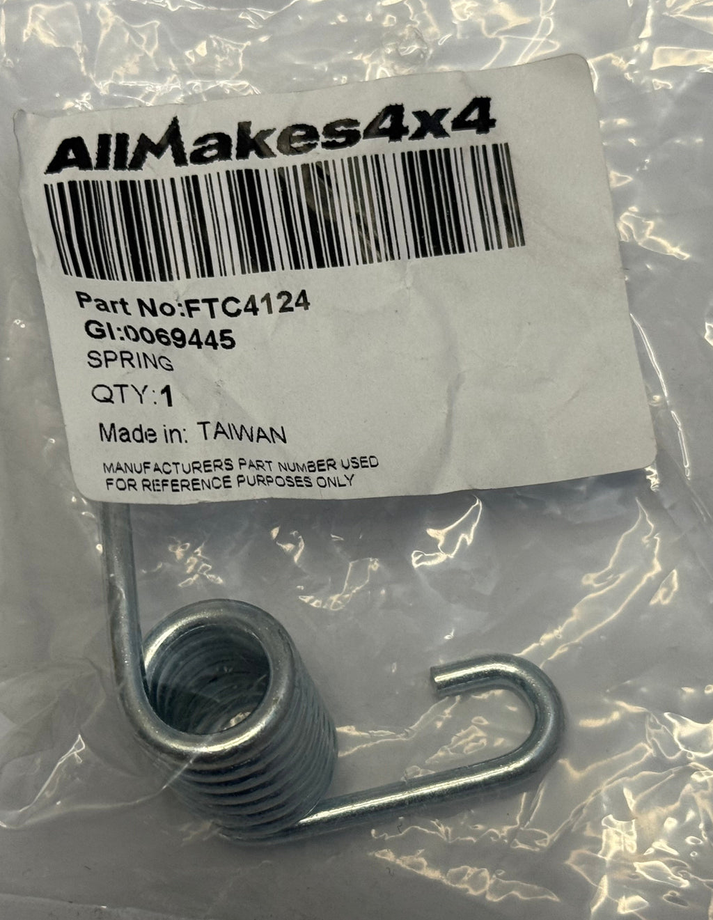 Land Rover, Range Rover FTC4124 GEAR SELECTOR SPRING