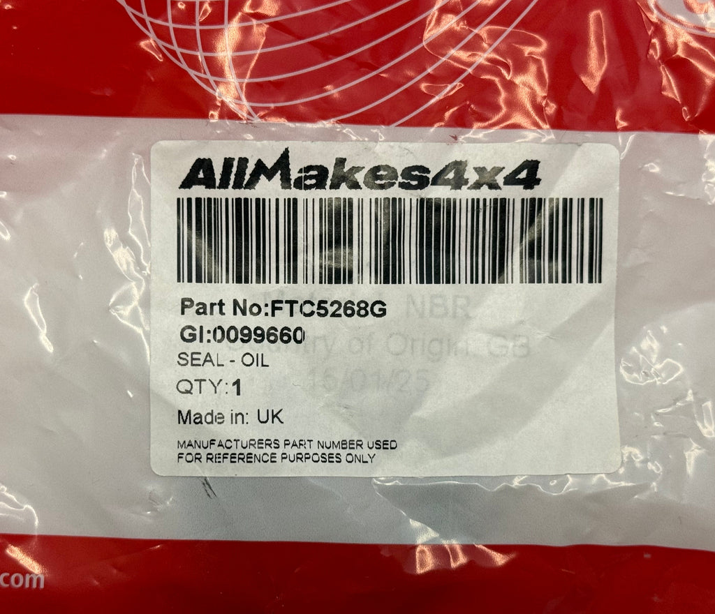 Land Rover, Range Rover DIFF PINION SEAL FTC5258