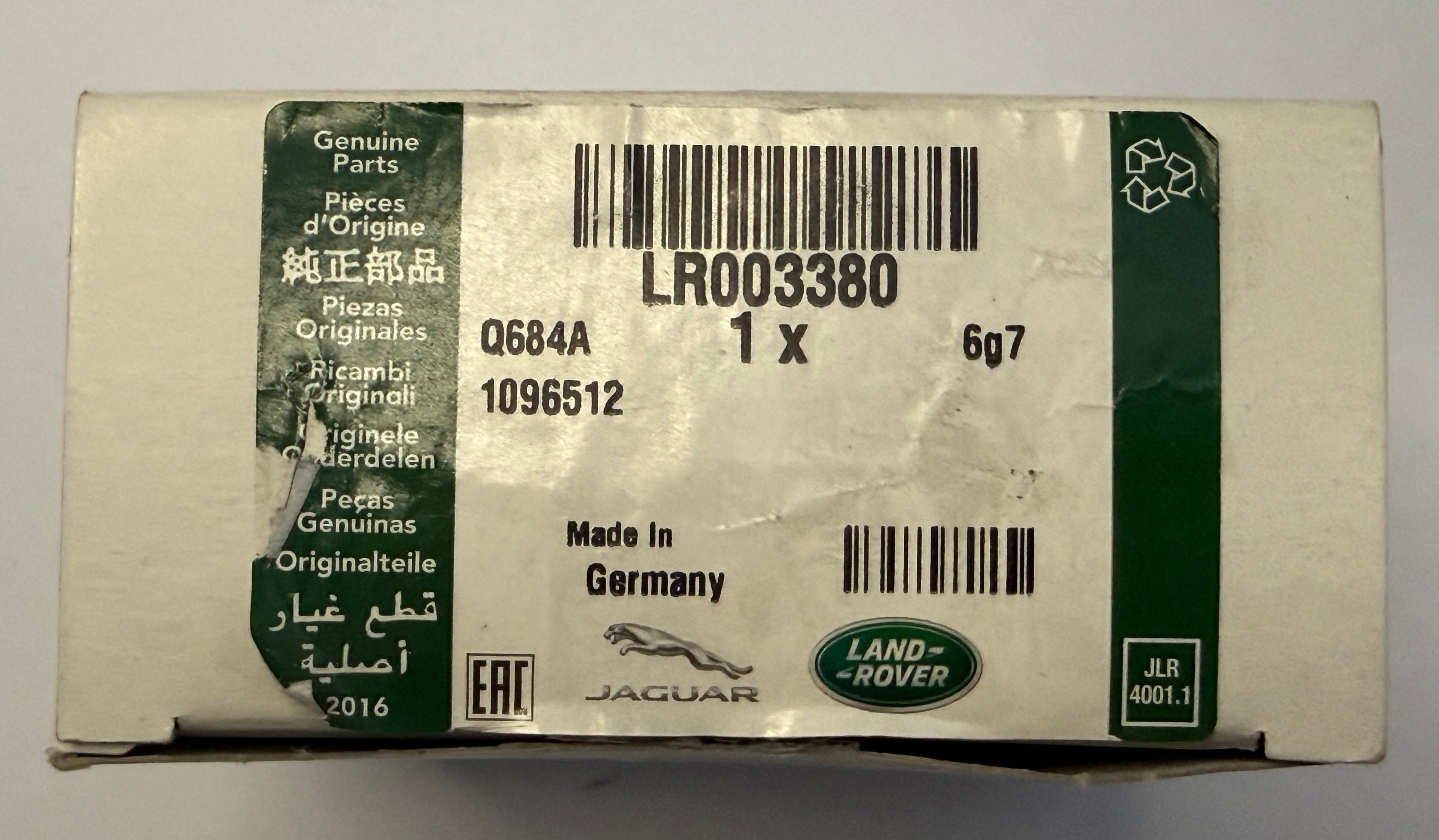 Land Rover, Range Rover PCV VALVE LR003380