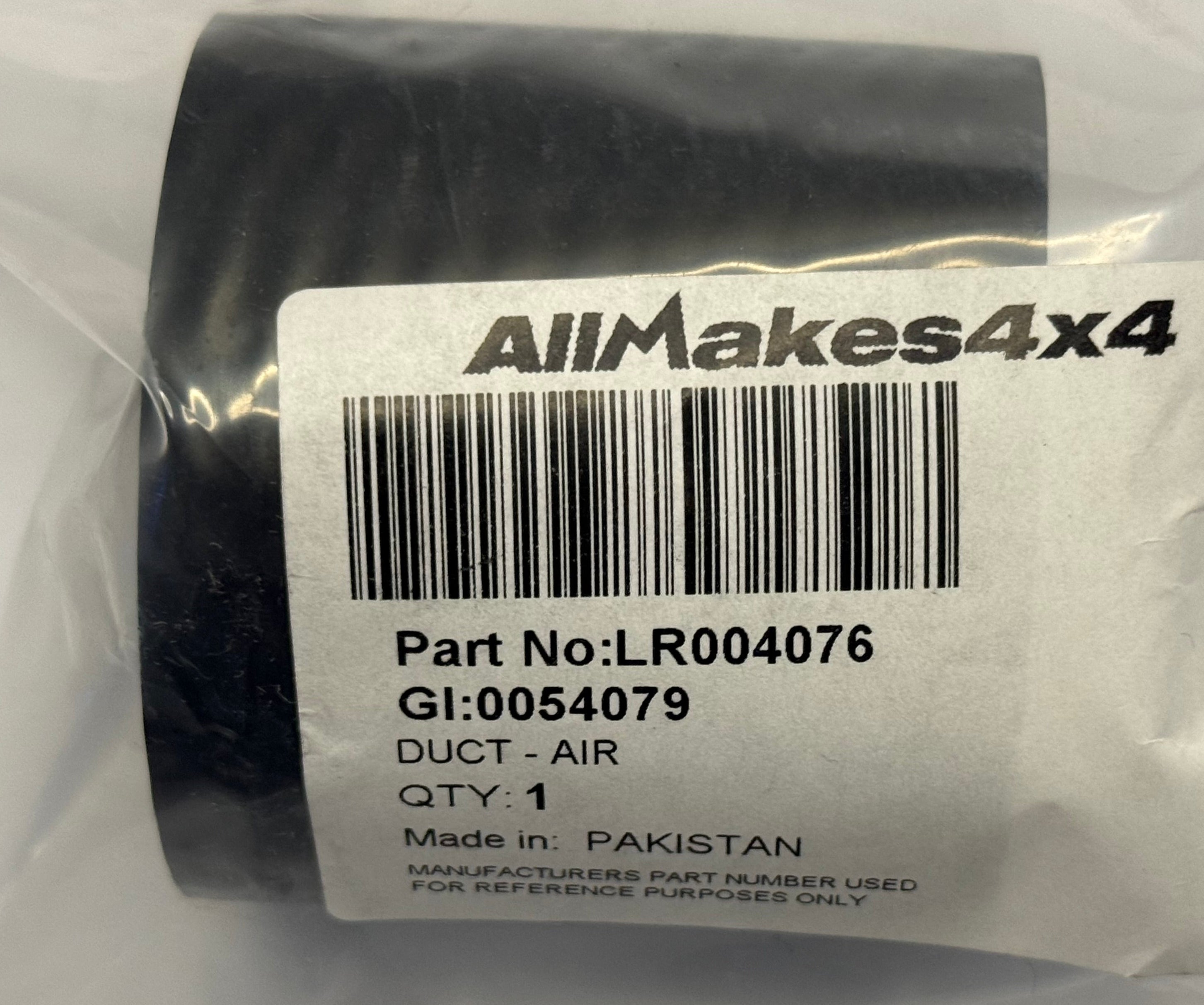 Range Rover AIR DUCT LR004076