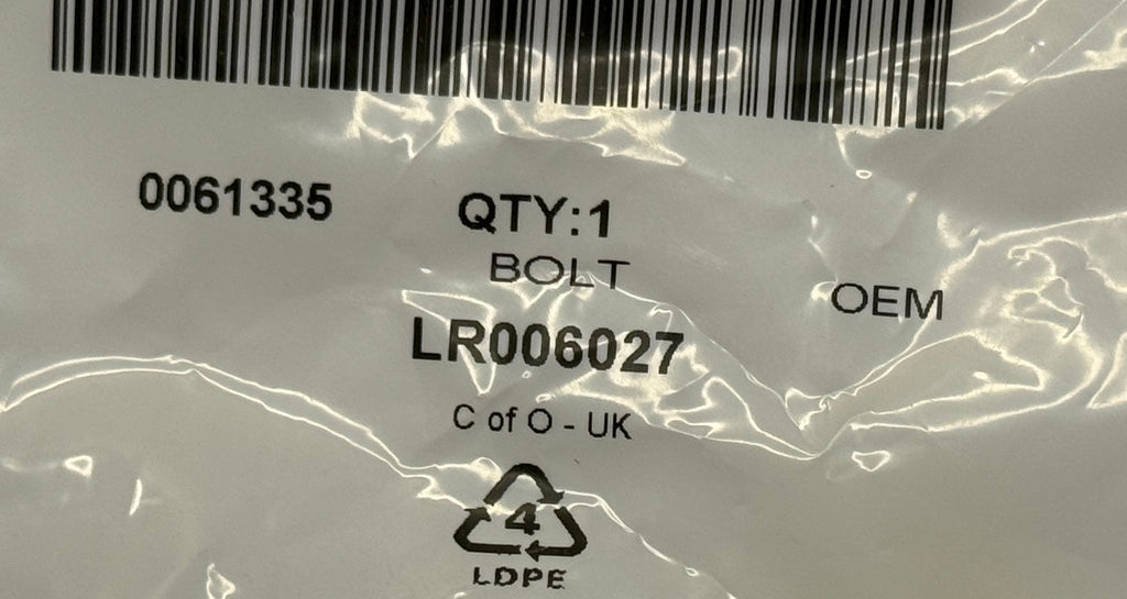 Land Rover, Range Rover BOLT-M8 LR006027