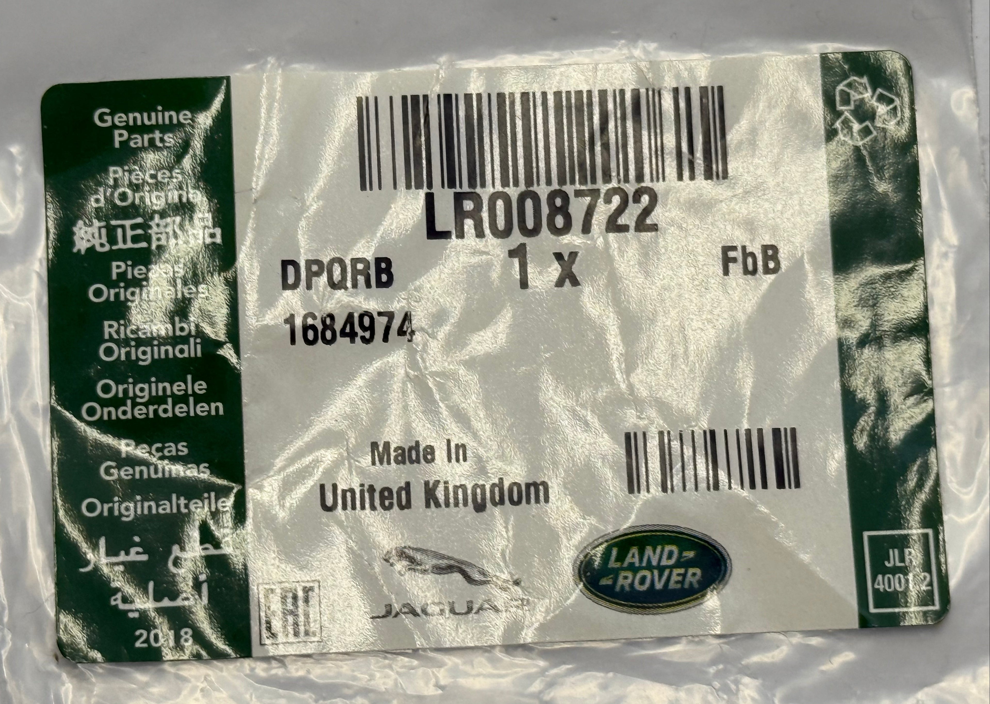Land Rover, Range Rover CIRCLIP LR008722