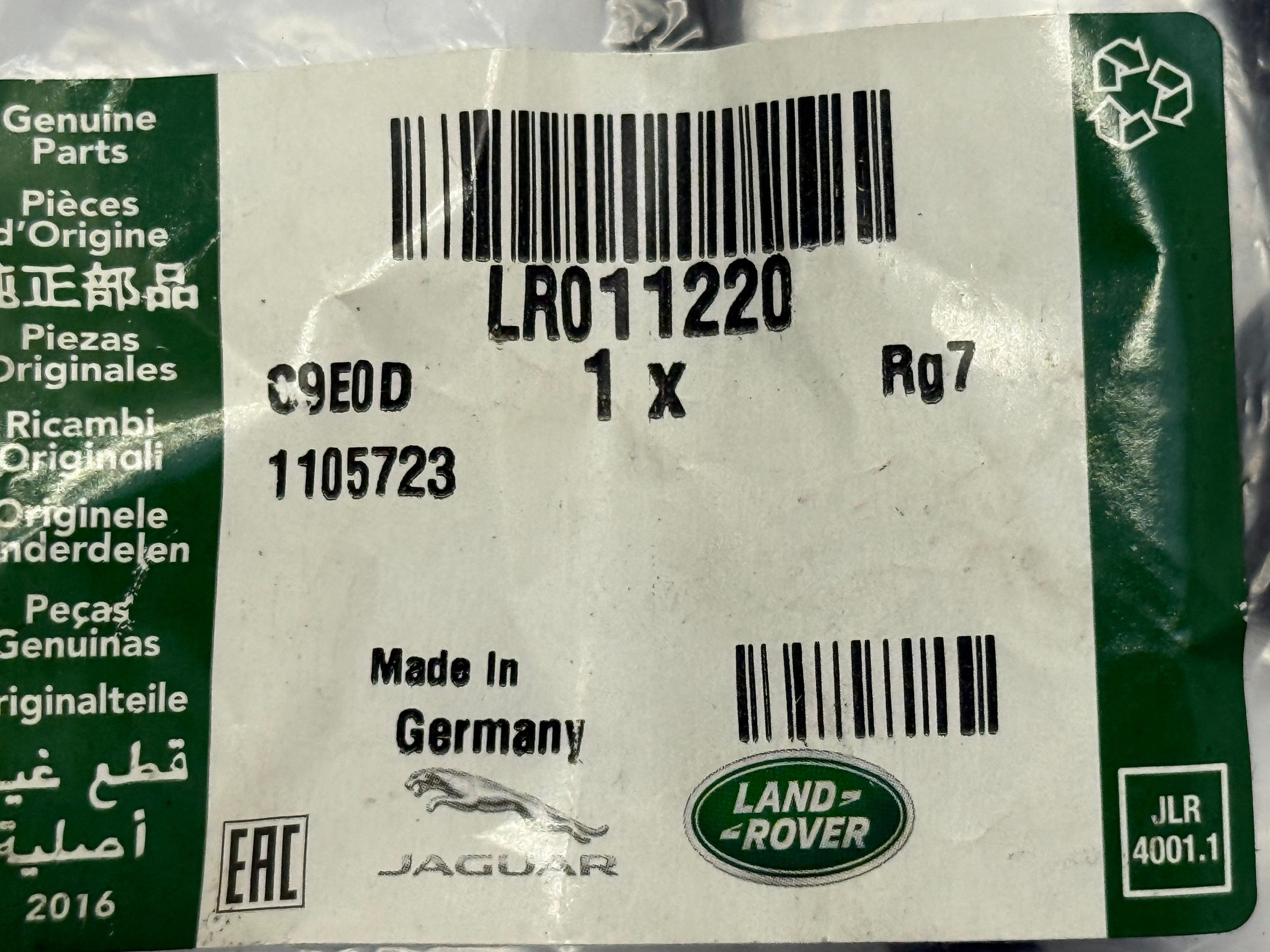 Land Rover, Range Rover GASKET LR011220