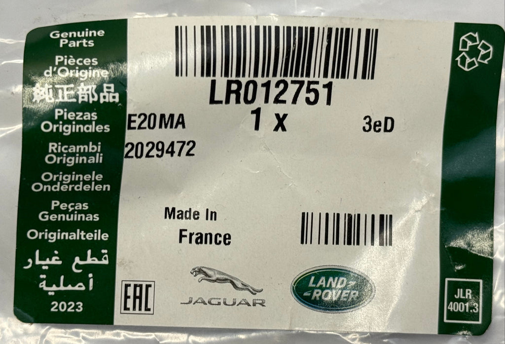 Land Rover, Range Rover FUEL INJECTOR REFIT KIT LR012751