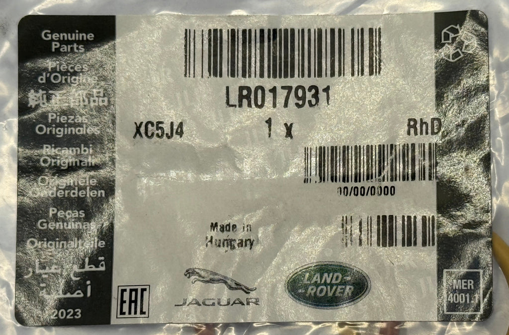 Land Rover, Range Rover O-RING LR017931