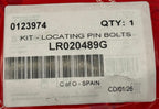 Land Rover, Range Rover SLIDE PIN KIT LR020489