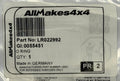 Land Rover, Range Rover INJECTOR O-RING LR022992