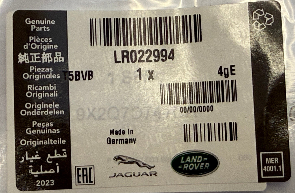 Range Rover O-RING LR022994