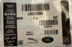 Range Rover O-RING LR022994