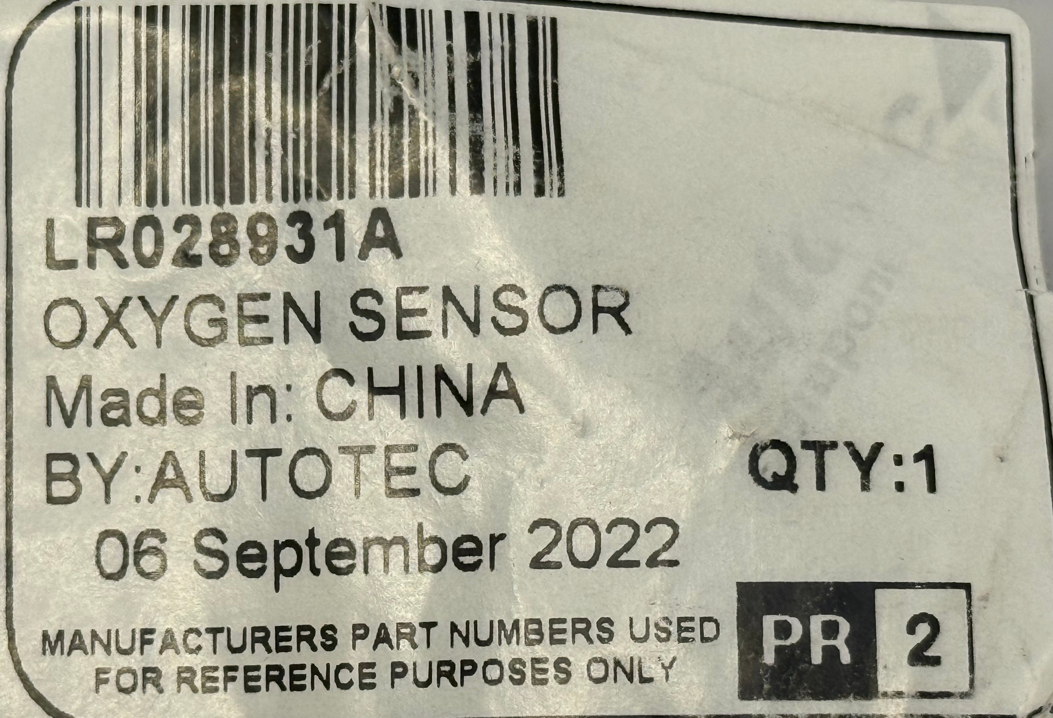 Land Rover, Range Rover OXYGEN SENSOR LR028931