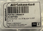 Land Rover, Range Rover AIR LINE CONNECTORS LR044836